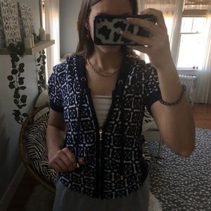 Vintage Juicy Couture short-sleeke zip up